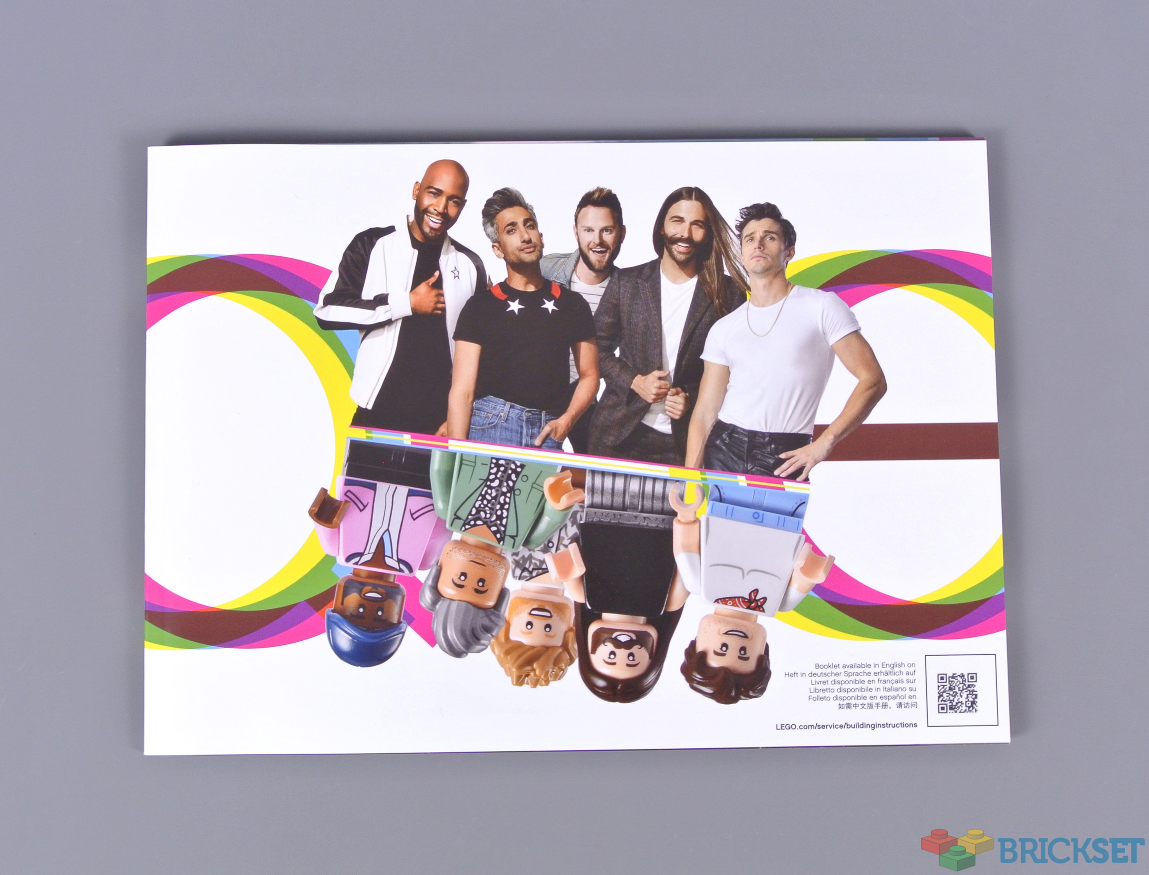 LEGO Icons 10291 Queer Eye - The Fab 5 Loft review | Brickset
